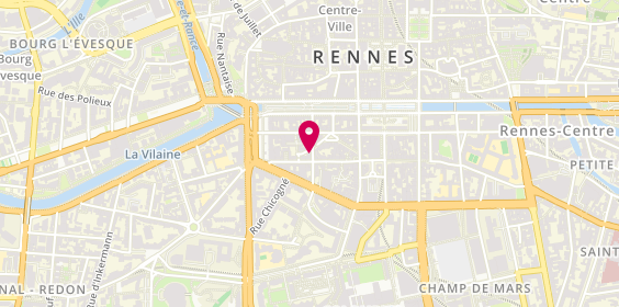 Plan de LE GUÉDARD Philippe, 18 Rue Jean Denis Lanjuinais, 35000 Rennes