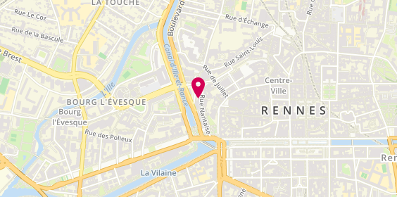 Plan de LEMAIRE Arnaud, 29 Rue Nantaise, 35000 Rennes
