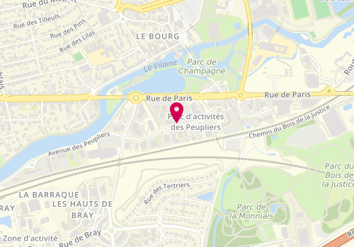 Plan de ROL Philippe, 4 Avenue des Peupliers, 35510 Cesson-Sévigné