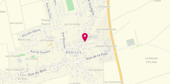 Plan de BAGATTO Arnaud, 33 Rue de l'Hotel de Ville, 10320 Bouilly