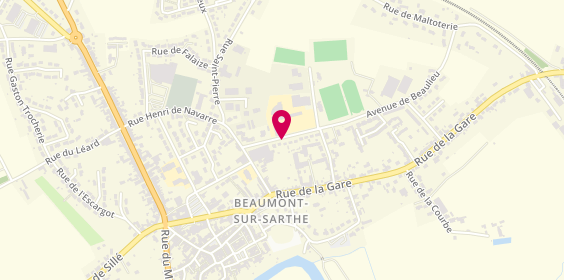 Plan de DINH Alexandre, 8 Avenue du Joncheray, 72170 Beaumont-sur-Sarthe