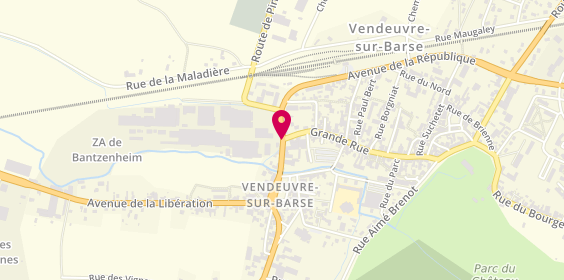 Plan de AUDIBERT Jean Michel, 1 Avenue de la République, 10140 Vendeuvre-sur-Barse