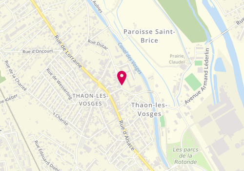 Plan de KIPP Nicolas, 12 Place Jules Ferry, 88150 Thaon-les-Vosges