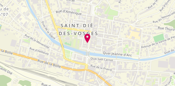 Plan de CHAPUT Jean Claude, 9 Rue Thiers, 88100 Saint-Dié-des-Vosges