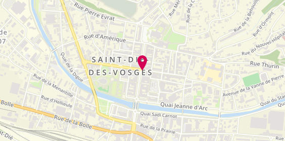 Plan de FRANCOIS Didier, 2 Rue Dauphine, 88100 Saint-Dié-des-Vosges