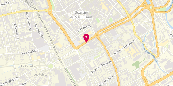 Plan de JONARD Antoine, 7 Boulevard du 1er R. A. M, 10000 Troyes