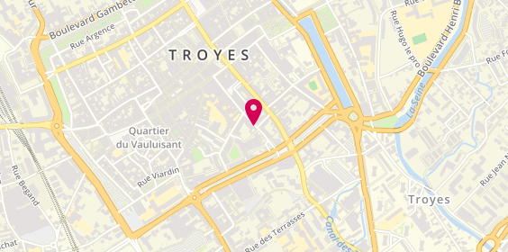 Plan de GÉRARD Frédéric, 53 Rue Louis Ulbach, 10000 Troyes