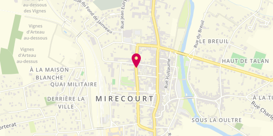Plan de RUAULT Jérôme, 1 Ter Rue Georges Clémenceau, 88500 Mirecourt