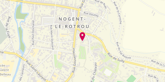 Plan de ANDREI Alina, 37 Rue du Chateau, 28400 Nogent-le-Rotrou