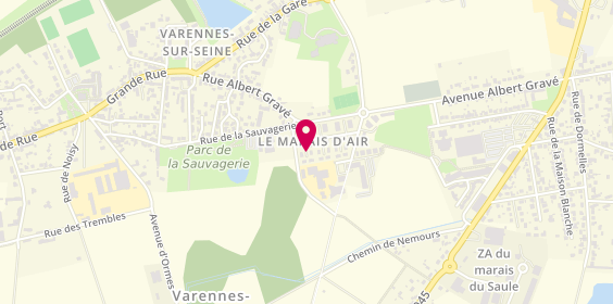 Plan de CHIDIAC Méhdi, 10 Rue du Marais du Saule, 77130 Varennes-sur-Seine