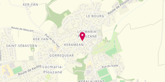 Plan de COLLETER ROHOU Elodie, 15 Place Michel Lareur, 29280 Locmaria-Plouzané