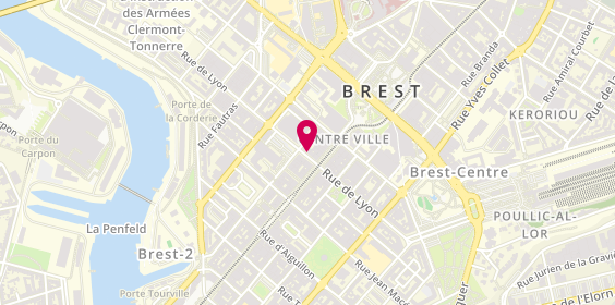 Plan de BRETON Claude, 39 Rue de Lyon, 29200 Brest