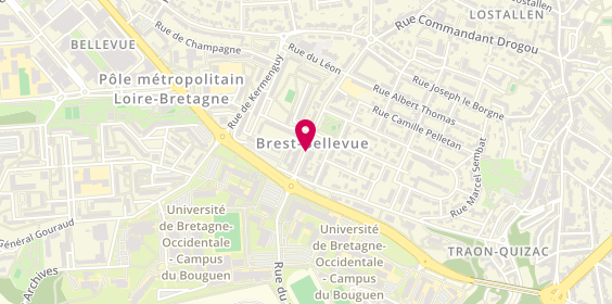 Plan de LE GALL Fabrice, 30 Bis Rue Professeur Langevin, 29200 Brest