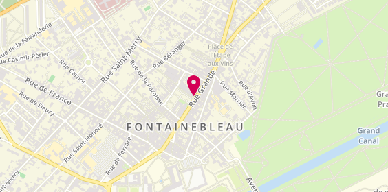 Plan de BARTHELEMY Jean Philippe, 55 Rue Grande, 77300 Fontainebleau