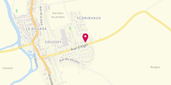 Plan de KUHN Julien, 23 Bis Rue d'Alger, 88630 Coussey