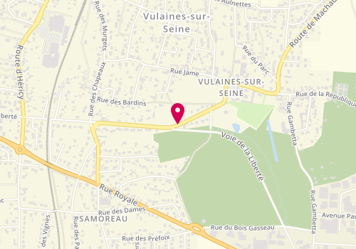 Plan de RICHET Thomas, 1 Avenue de la Liberation, 77870 Vulaines-sur-Seine