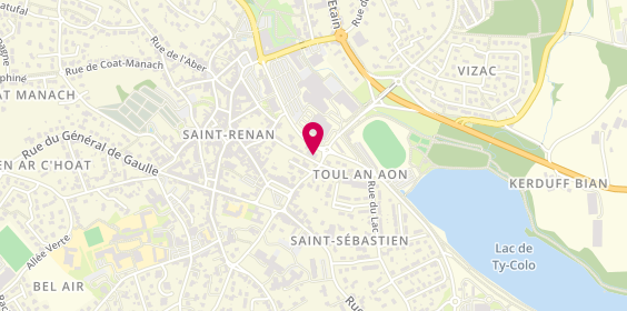 Plan de LE NESTOUR Yann, 6 Rue du Pont de Bois, 29290 Saint-Renan