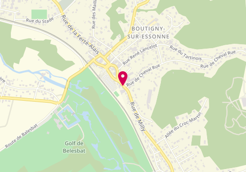 Plan de PONS MATTÉÏ Christine, 12 Rue de Milly la Forêt, 91820 Boutigny-sur-Essonne