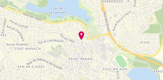 Plan de TREGUER Aurore, 1 Rue Saint Antoine, 29290 Saint-Renan