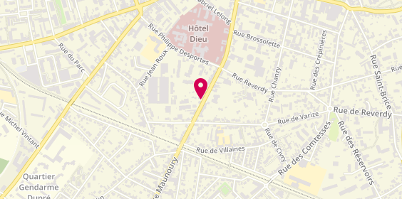 Plan de HOMBROUCK Jérémie, 60 Avenue du Maréchal Maunoury, 28000 Chartres