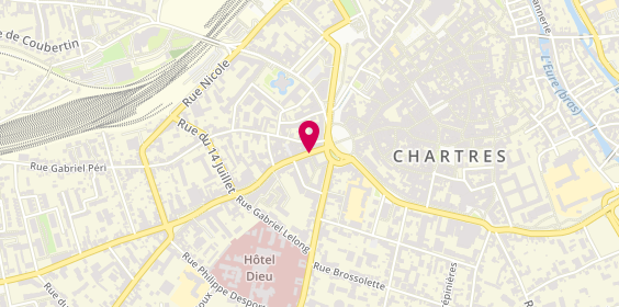 Plan de ZHANG Li, 9 Rue du Grand Faubourg, 28000 Chartres
