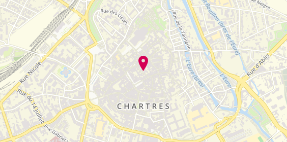 Plan de AZAR Najib, 2 Place d'Estienne d'Orves, 28000 Chartres