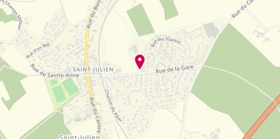 Plan de BIDAULT Sabine, 4 Rue des Chenes, 22940 Saint-Julien