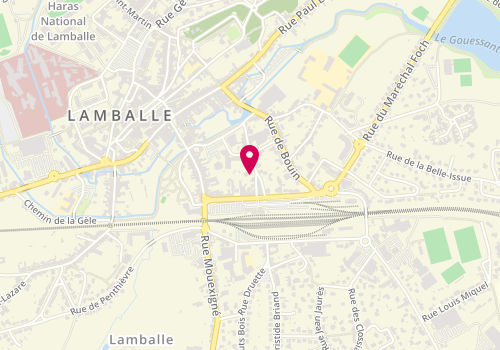 Plan de GLOANEC Antoine, 32 Rue Yves Charpentier, 22400 Lamballe-Armor