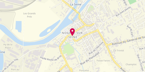 Plan de LOWETTE Rudy, 57 Rue des Fossés, 10400 Nogent-sur-Seine