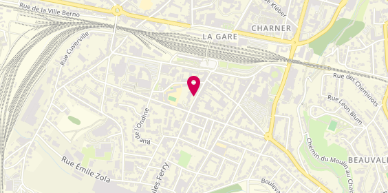 Plan de CHEDOTAL Sara, 16 Rue Jules Ferry, 22000 Saint-Brieuc
