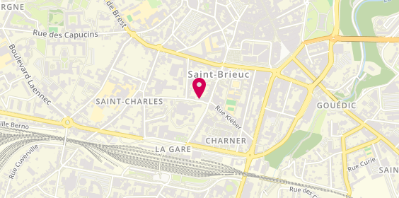 Plan de MATHAUT Benjamin, 25 Rue du Vieux Séminaire, 22000 Saint-Brieuc