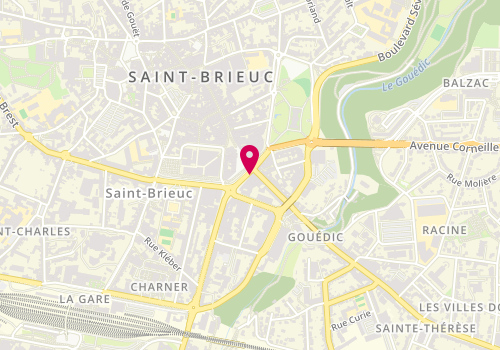 Plan de OPRESCU Andreea, 19 Place du Guesclin, 22000 Saint-Brieuc