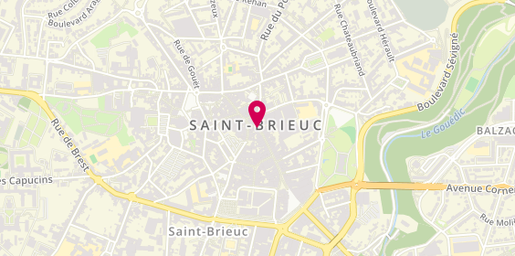 Plan de CARCREFF MAHÉ Anne Thérèse, 8 Rue Saint Guillaume, 22000 Saint-Brieuc