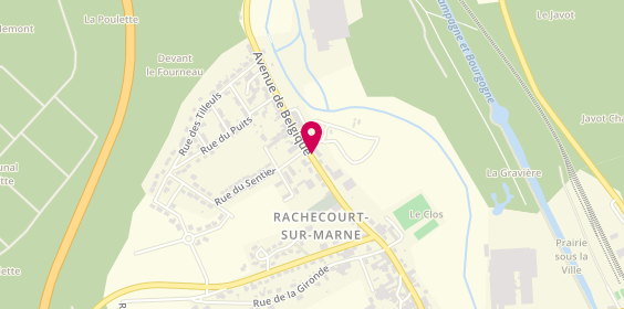 Plan de WERTH Sébastien, 53 Avenue de Belgique, 52170 Rachecourt-sur-Marne
