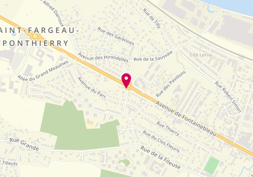 Plan de DONNE Frédéric, 149 Bis Avenue de Fontainebleau, 77310 Saint-Fargeau-Ponthierry