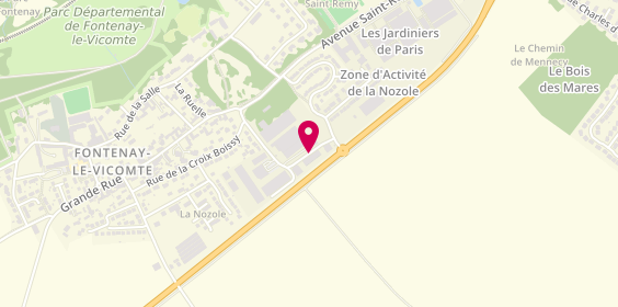 Plan de BUZULAN Ion, 20 Rue de l'Orme, 91540 Fontenay-le-Vicomte