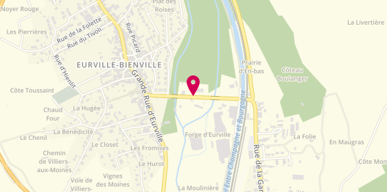 Plan de GROSJEAN Anne Sophie, 9 Bis Avenue Jacques Marcellot, 52410 Eurville-Bienville