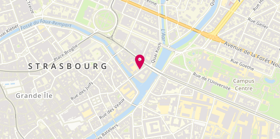 Plan de FREY Bruno, 7 Rue des Pontonniers, 67000 Strasbourg