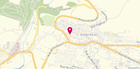 Plan de MORILLON Yves, 2 Ter Rue des Fossés Plisson, 61700 Domfront-en-Poiraie