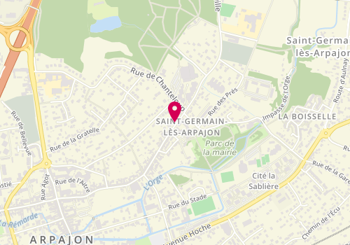 Plan de IVANUSIC Nathalie, 73 Rue du Docteur Louis Babin, 91180 Saint-Germain-lès-Arpajon