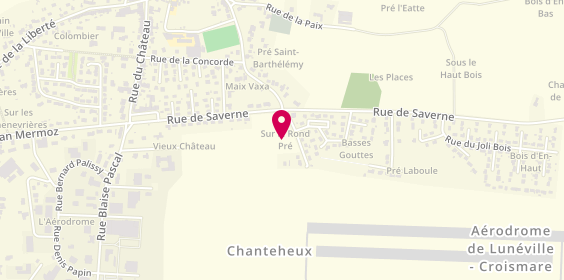 Plan de CHEVROT David, 2 F Rue des Paquis, 54300 Chanteheux