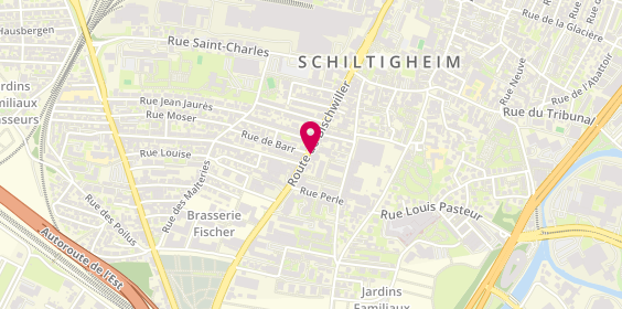 Plan de CHOLLEY Eléonore, 60 Route de Bischwiller, 67300 Schiltigheim