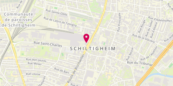 Plan de LÉVY HALPHEN Abigaël, 52 Route de Bischwiller, 67300 Schiltigheim