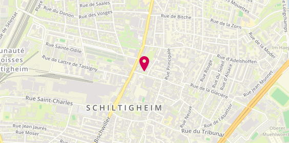 Plan de ETIENNE Pascale, 14 Rue des Pompiers, 67300 Schiltigheim