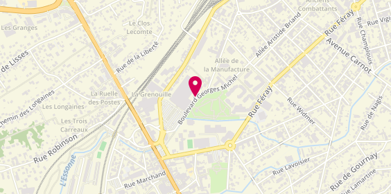 Plan de ADALA Asma, 22 Boulevard Georges Michel, 91100 Corbeil-Essonnes