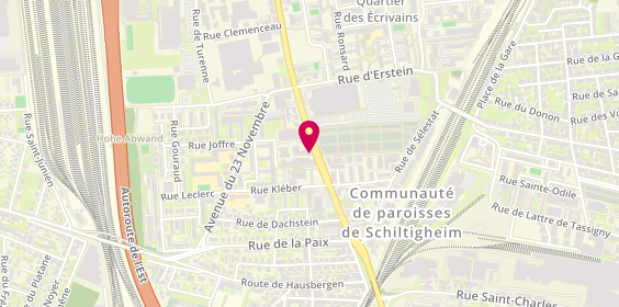 Plan de BEAU Emmanuel, 121 Route du Général de Gaulle, 67300 Schiltigheim