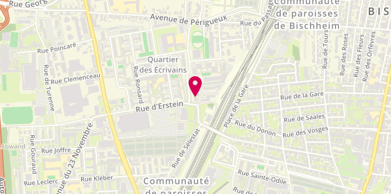 Plan de DESCOUTS Olivier, 2 Rue Lamartine, 67300 Schiltigheim