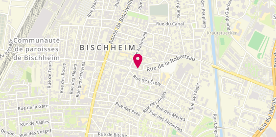 Plan de FRINGERO DIYAN Avital, 1 Bis Rue de la Robertsau, 67800 Bischheim
