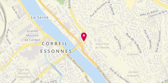 Plan de DOUBLAIT Denis, 1 Place Saint Léonard, 91100 Corbeil-Essonnes