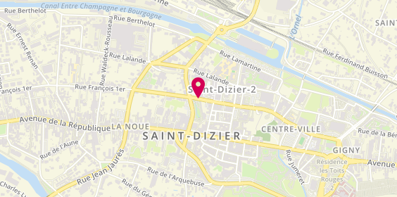 Plan de MERAND BRUT Fleur, 1 Rue du Marechal Lattre de Tassigny, 52100 Saint-Dizier